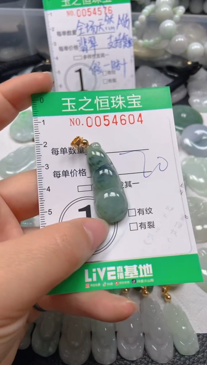 【闪购商品】翡翠未镶嵌颈饰闪购0054604