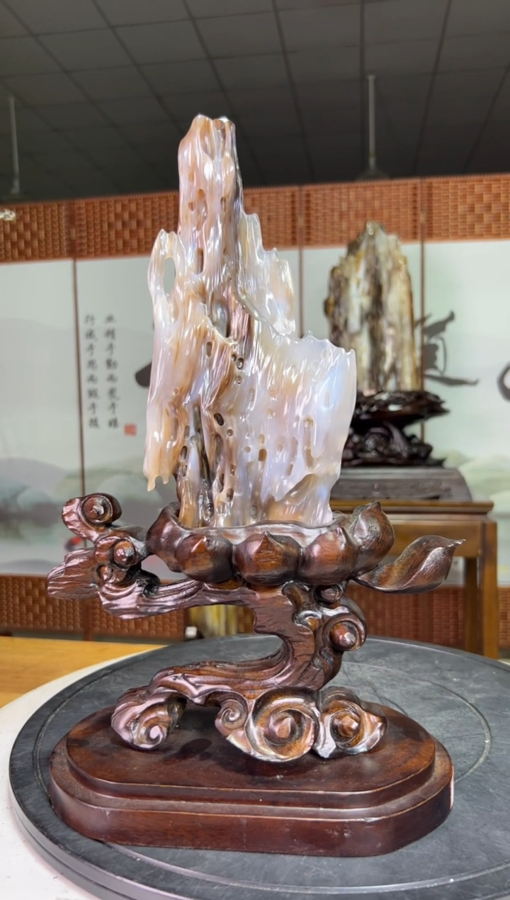 未镶嵌珠宝奇石硅化玉7