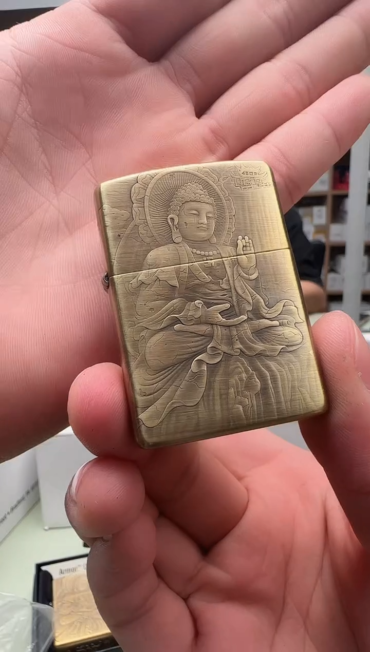 Zippo打火机168大日如来悟