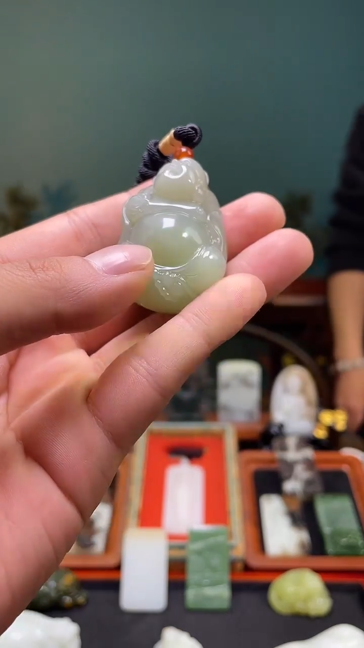 未镶嵌和田玉挂件吊坠