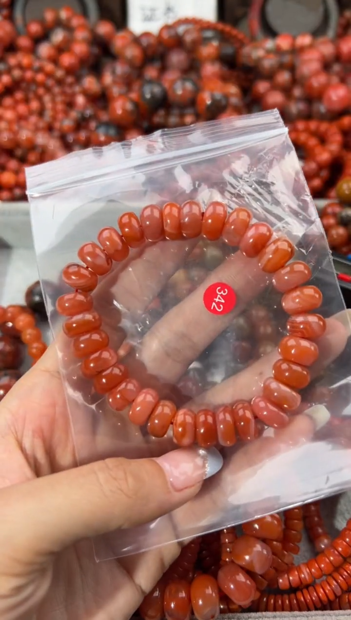未镶嵌手串南红玛瑙11+