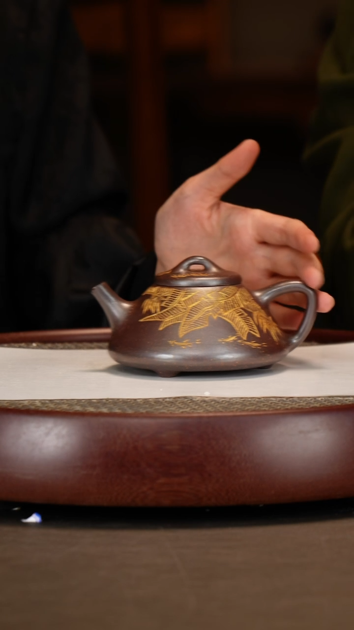 【闪购商品】紫砂茶壶子冶石瓢+花盆+十二生肖杯