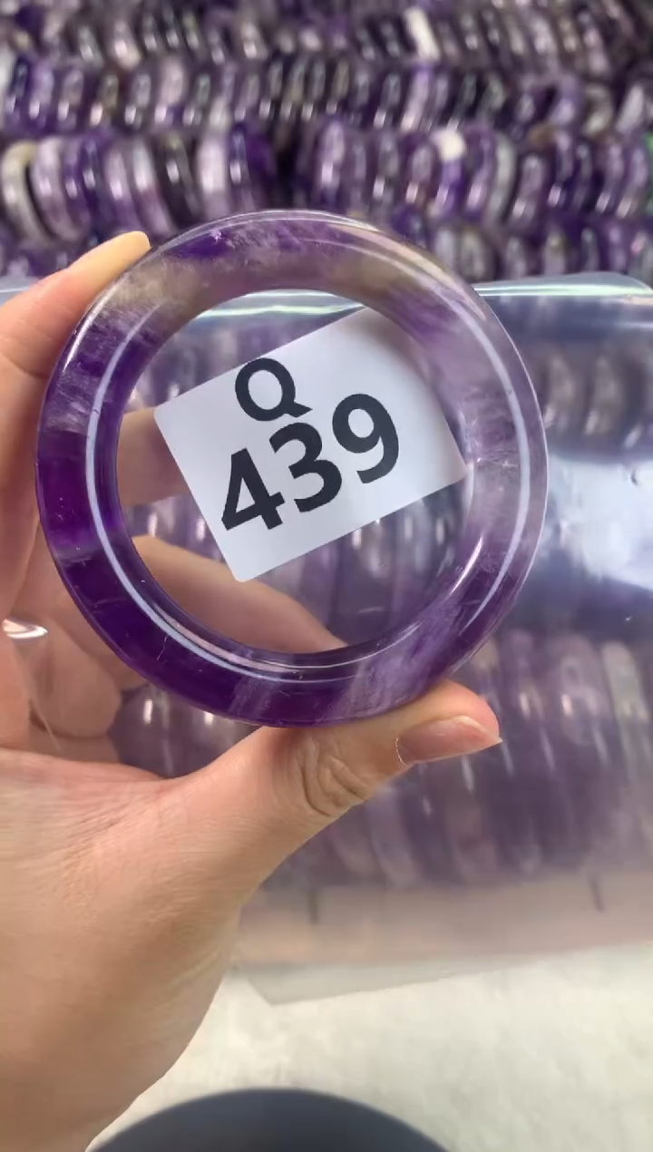 【闪购商品】水晶水晶手镯Q未镶嵌439-52