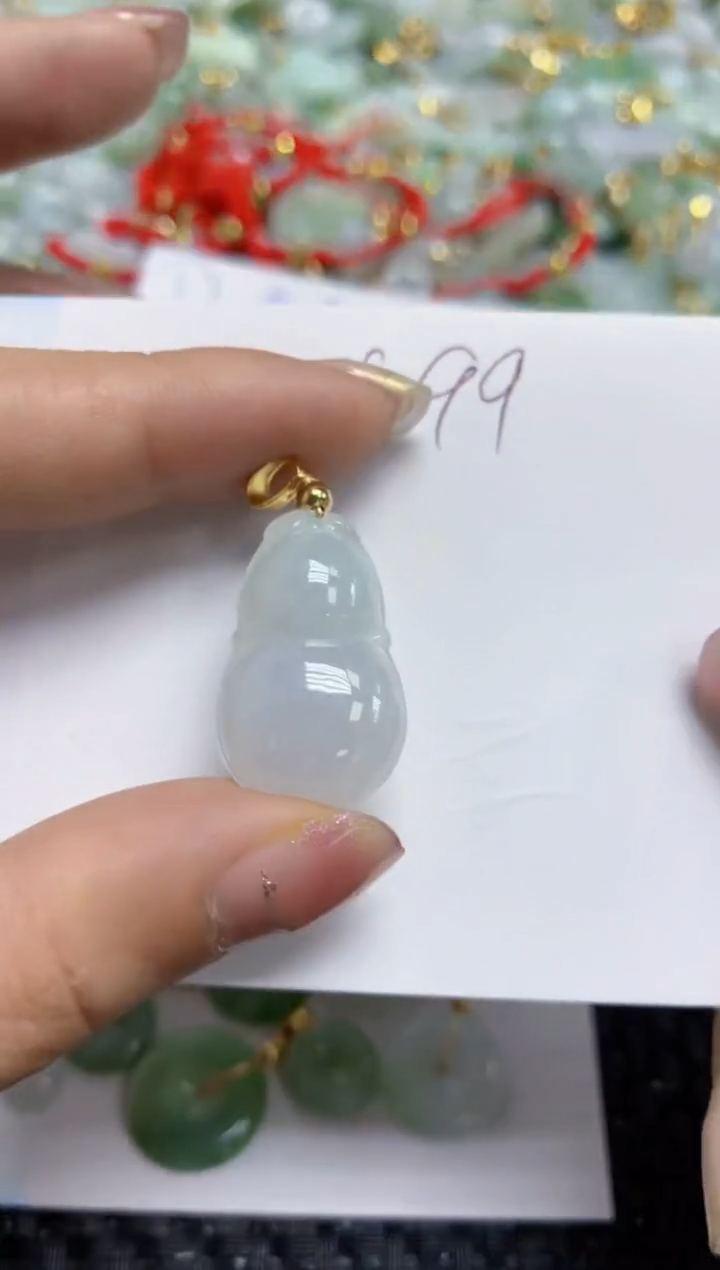 【闪购商品】翡翠颈饰合金   天然A货翡翠
