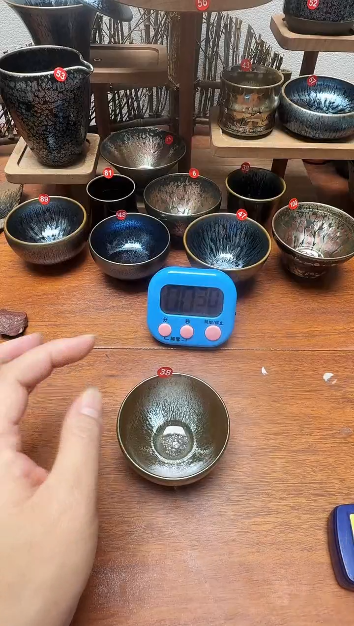 茶盏陈***医38号建盏工匠茶器