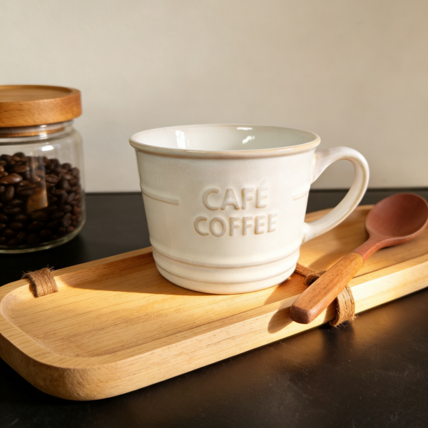 复古拿铁杯早餐杯咖啡杯马克杯家用杯创意大容量欧式