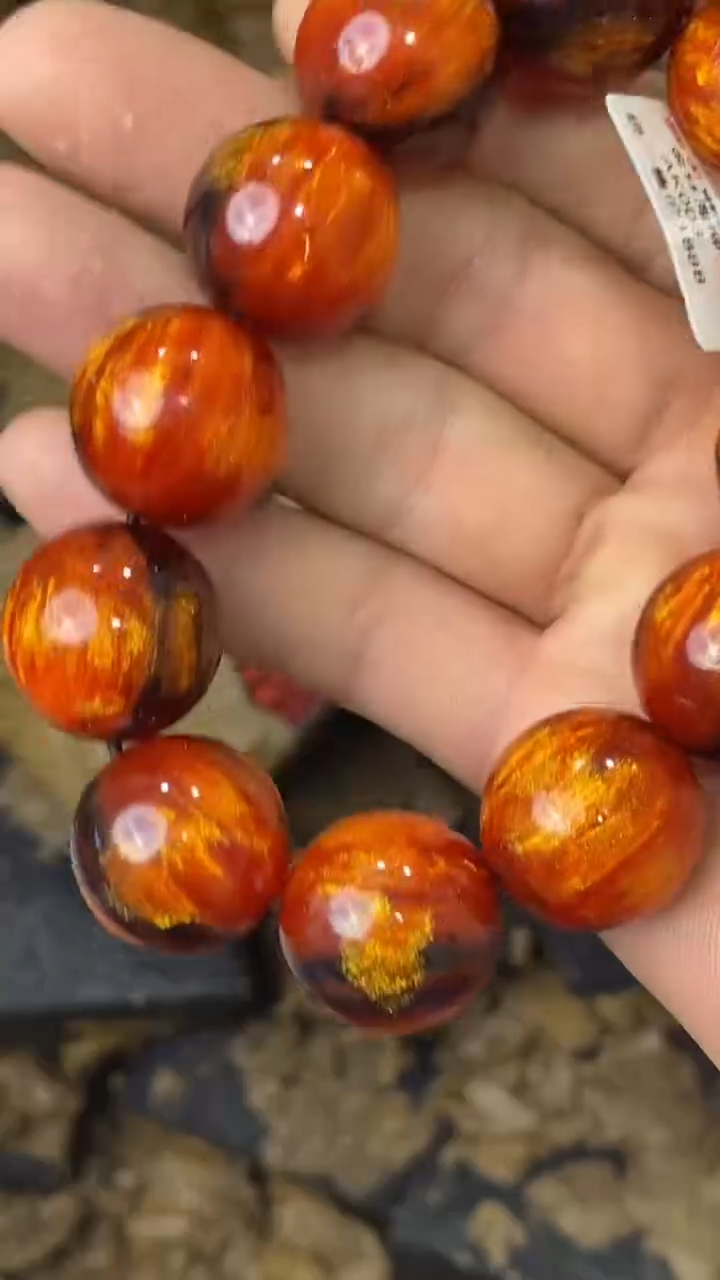 手串海棠瓷器（无礼盒）@@@AK003