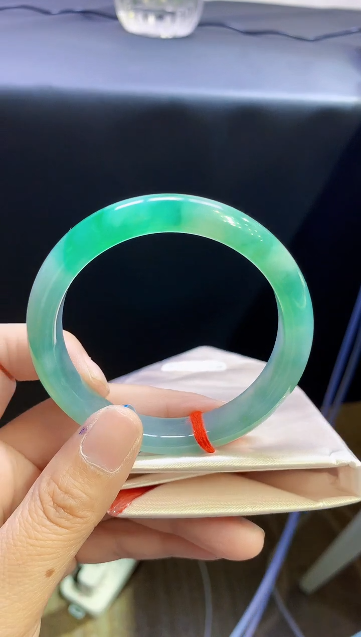 未镶嵌手镯翡翠翡翠手镯圈口56.8-t41