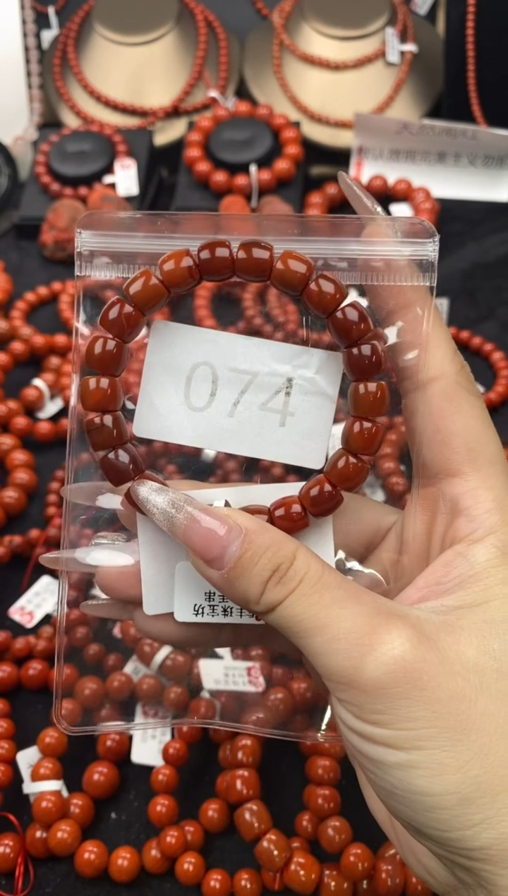 【闪购商品】南红玛瑙手串未镶嵌074-10mm