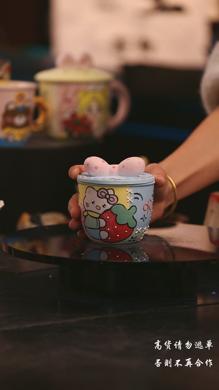 陶瓷景德镇可爱设计师款陶瓷 
