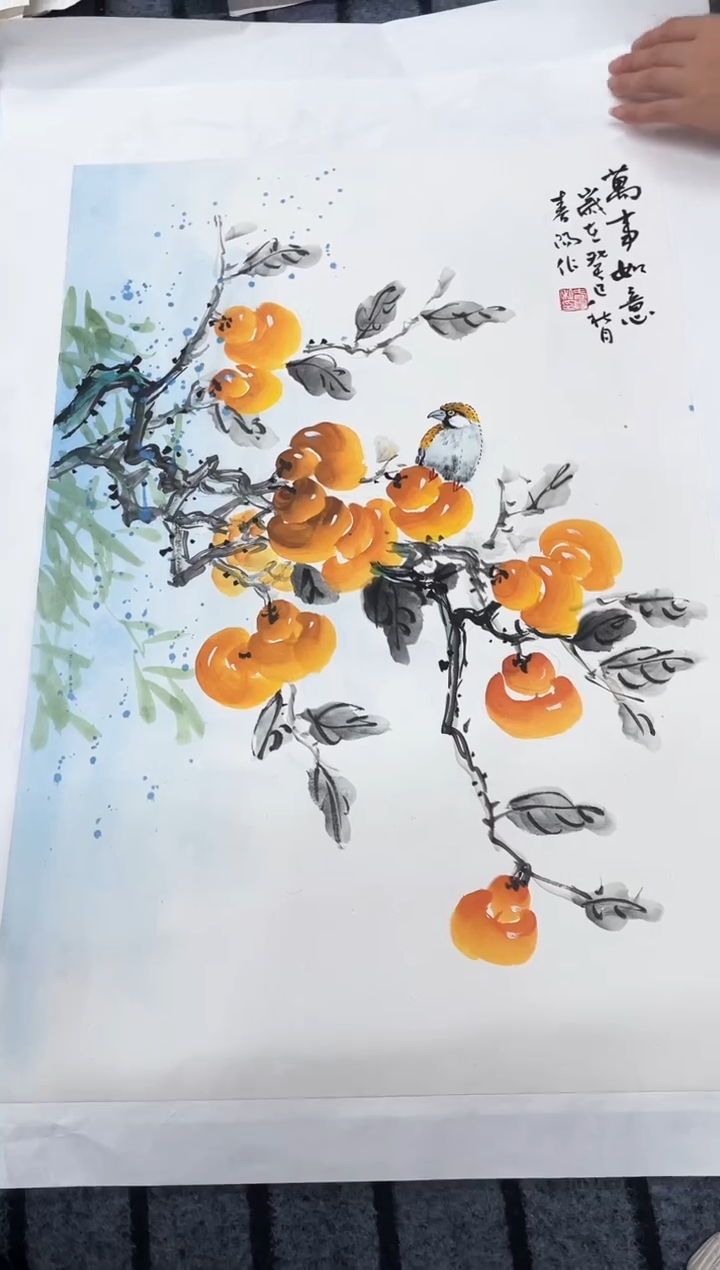 精品国画花鸟作品