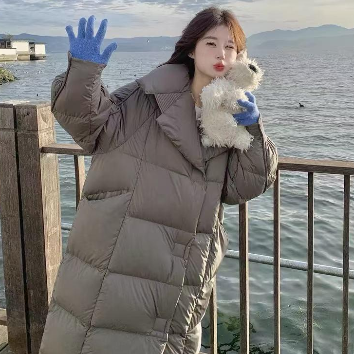 【羽绒服】冬季保暖厚款宽松羽绒外套百搭女装9002-B[SPC]J