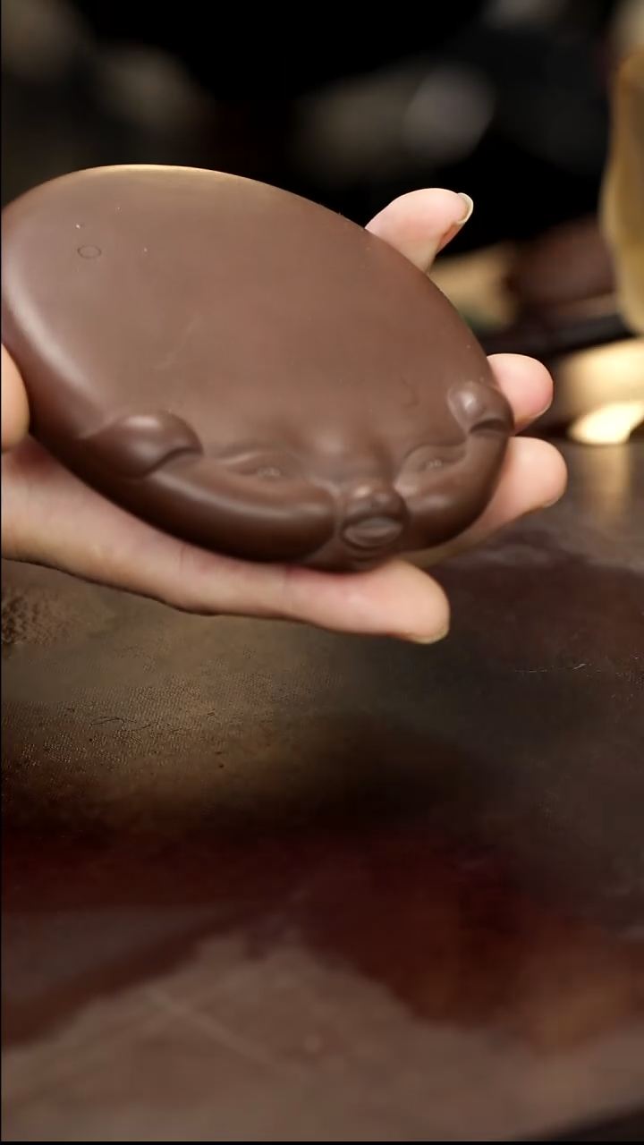 扁猪茶宠摆件雕塑