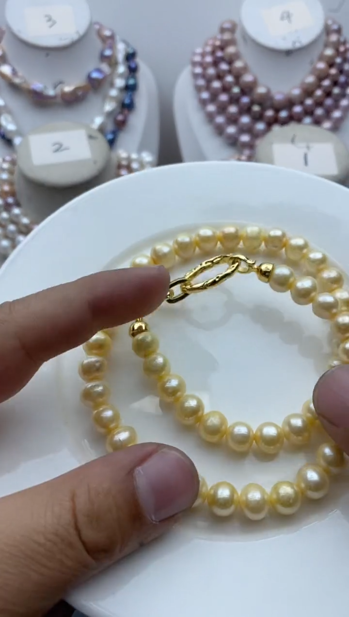 【闪购商品】淡水珍珠颈饰未镶嵌0121