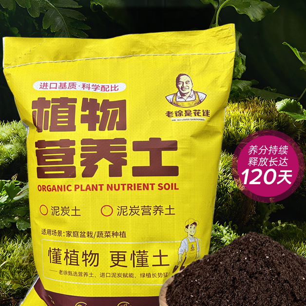 品氏泥炭70%球根用土仙客来朱顶红杜鹃百合花毛茛铁线蕨芙蓉花