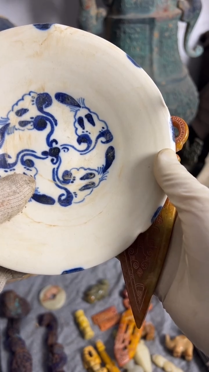 【闪购商品】瓷片手工，手绘，瓷器1