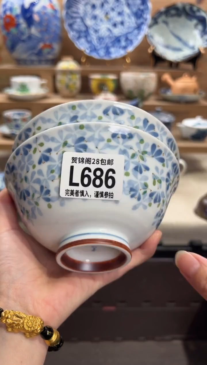 瓷片蝈*     L686
