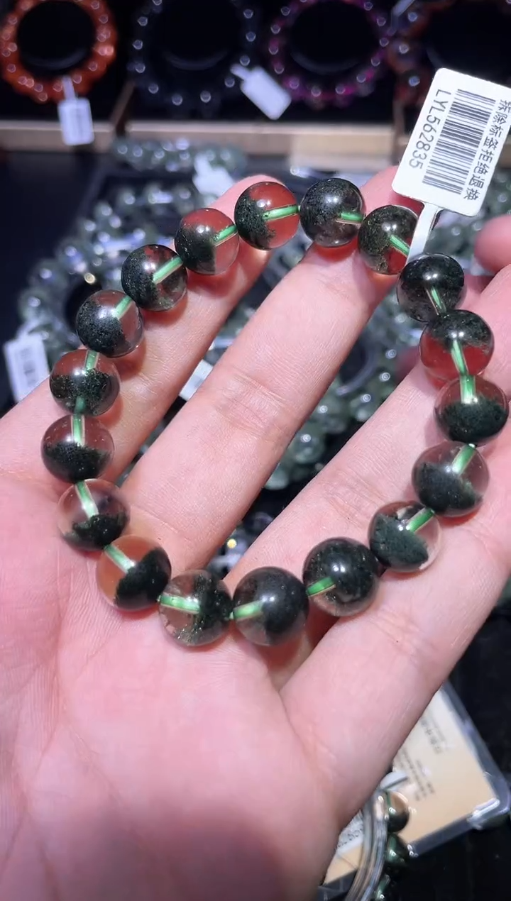 【闪购商品】水晶手链未镶嵌绿幽灵单圈A11（多样性发其一）