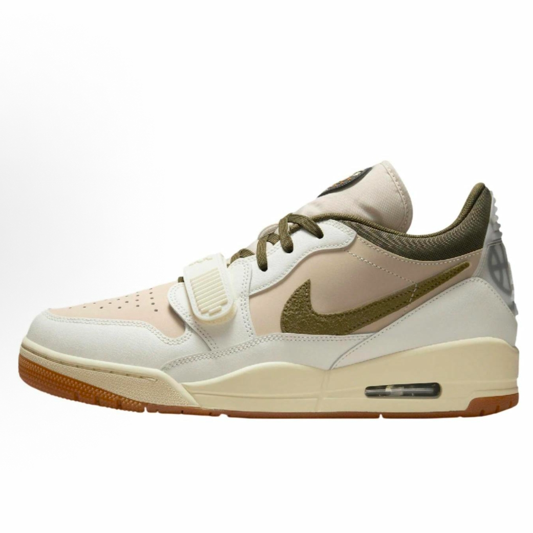 NIKE/耐克官方正品AJ312男女同款奶茶绿低帮运动篮球鞋IB8856-121