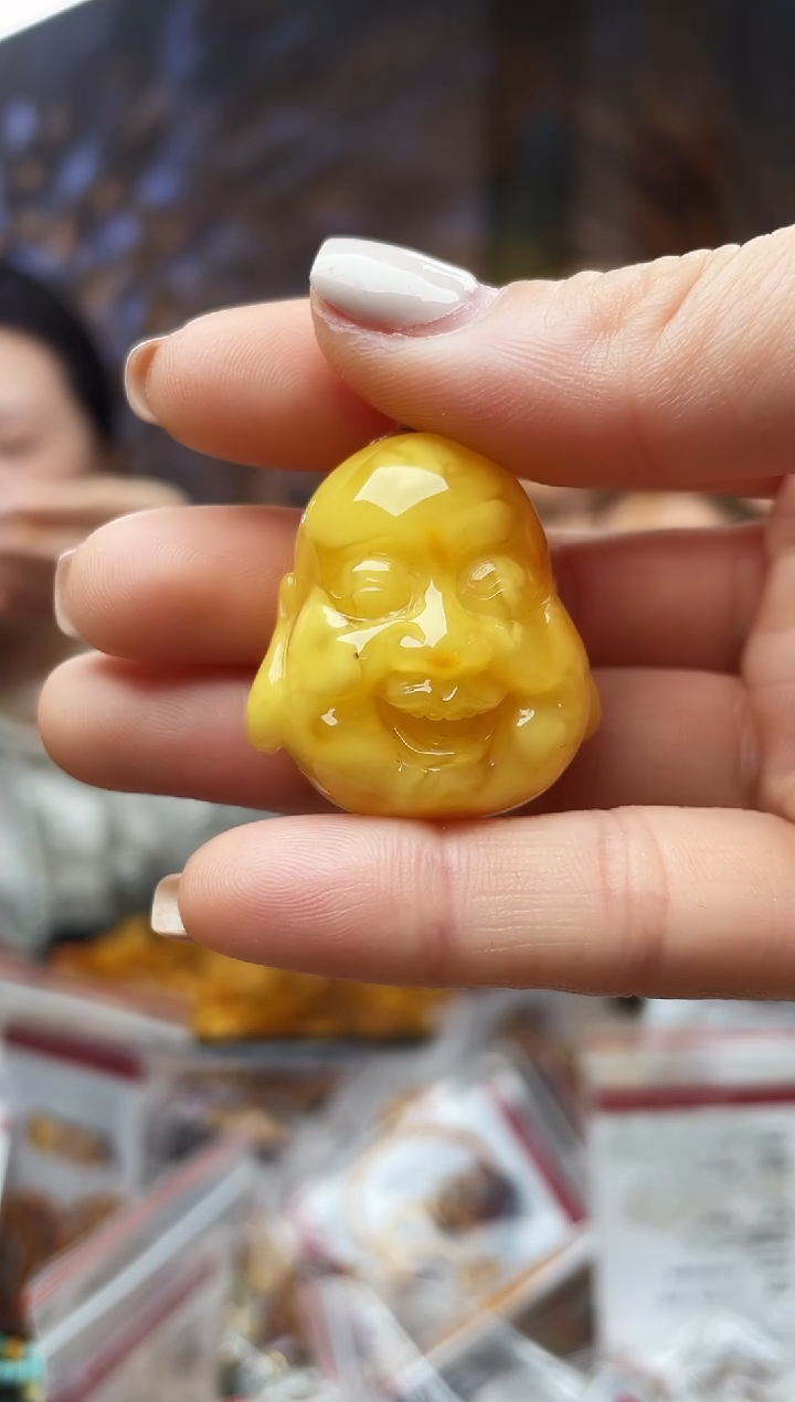 【闪购商品】蜜蜡颈饰未镶嵌吊坠