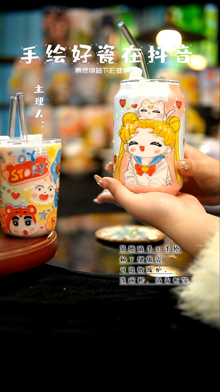 景德镇手绘陶瓷&A789