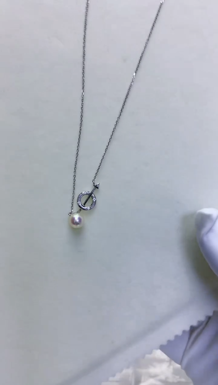 【闪购商品】海水珍珠饰品银S925镶嵌设计款套链