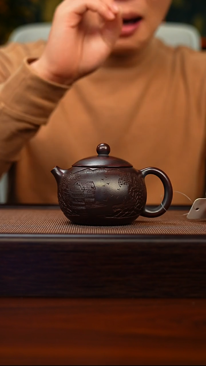 茶壶紫砂原矿紫砂手工茶壶