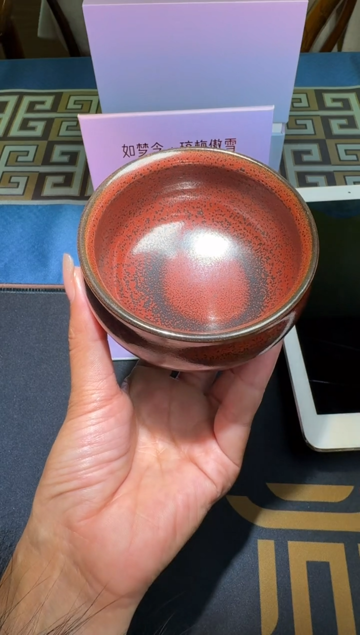 茶盏孙莉琼梅傲雪8