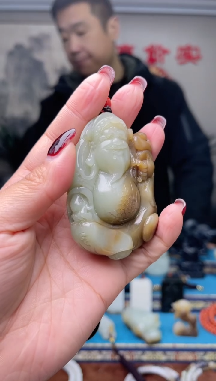 【闪购商品】和田玉挂件未镶嵌1