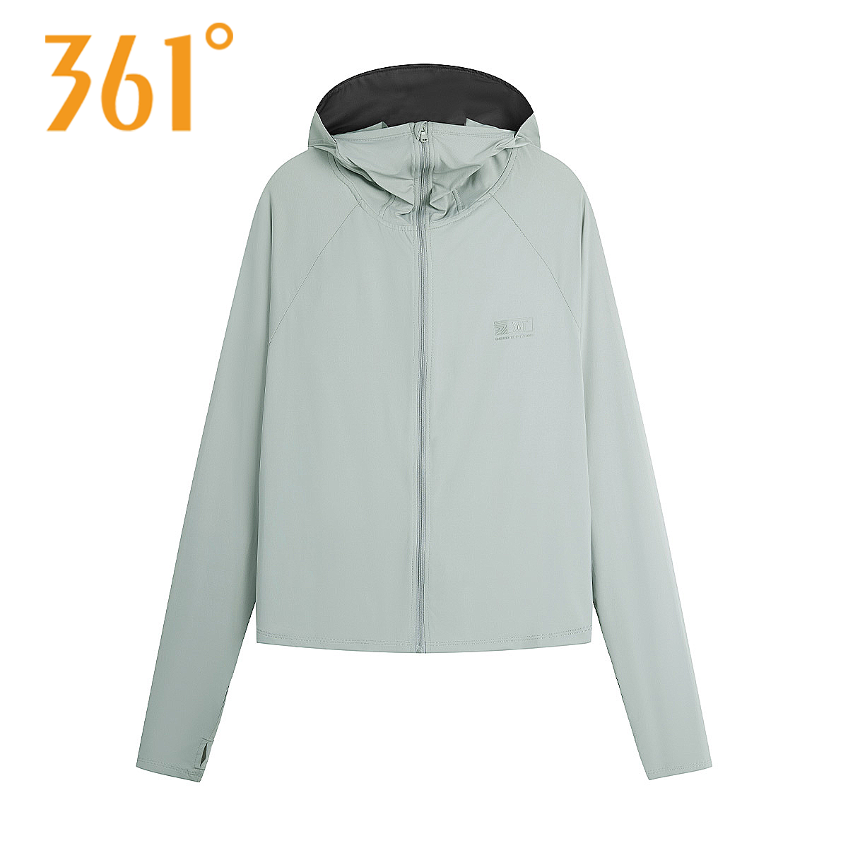 361°女款针织外套夏季新款户外时尚运动修身保暖连帽上衣3853-HOT