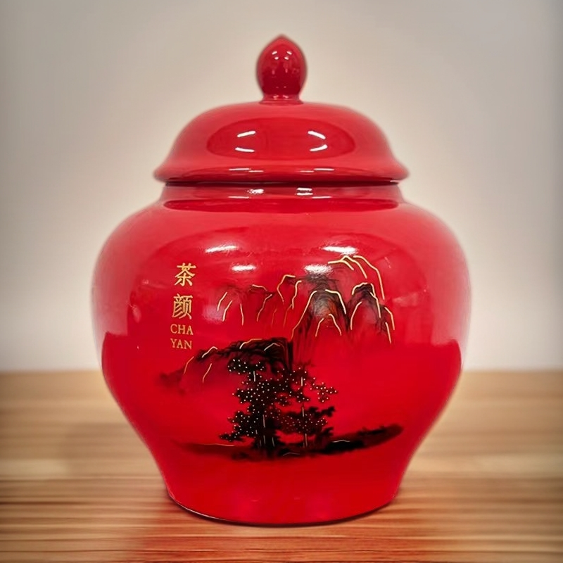 陶瓷罐装 小种红茶茶叶 武夷红茶 中秋过年送礼长辈