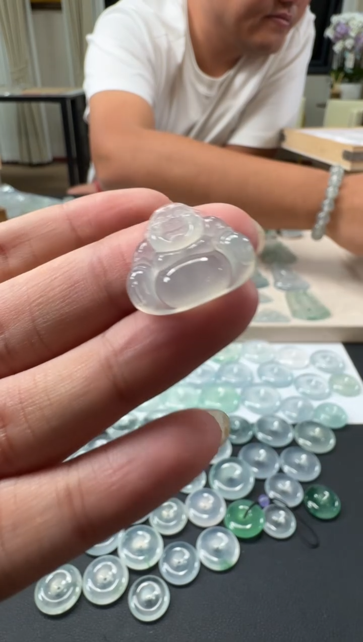 吊坠(不含链)未镶嵌翡翠C171|800