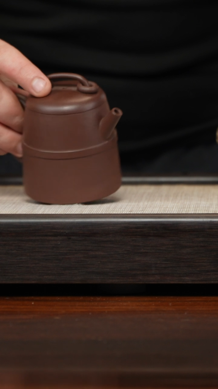 【闪购商品】紫砂茶壶双圈金钟壶