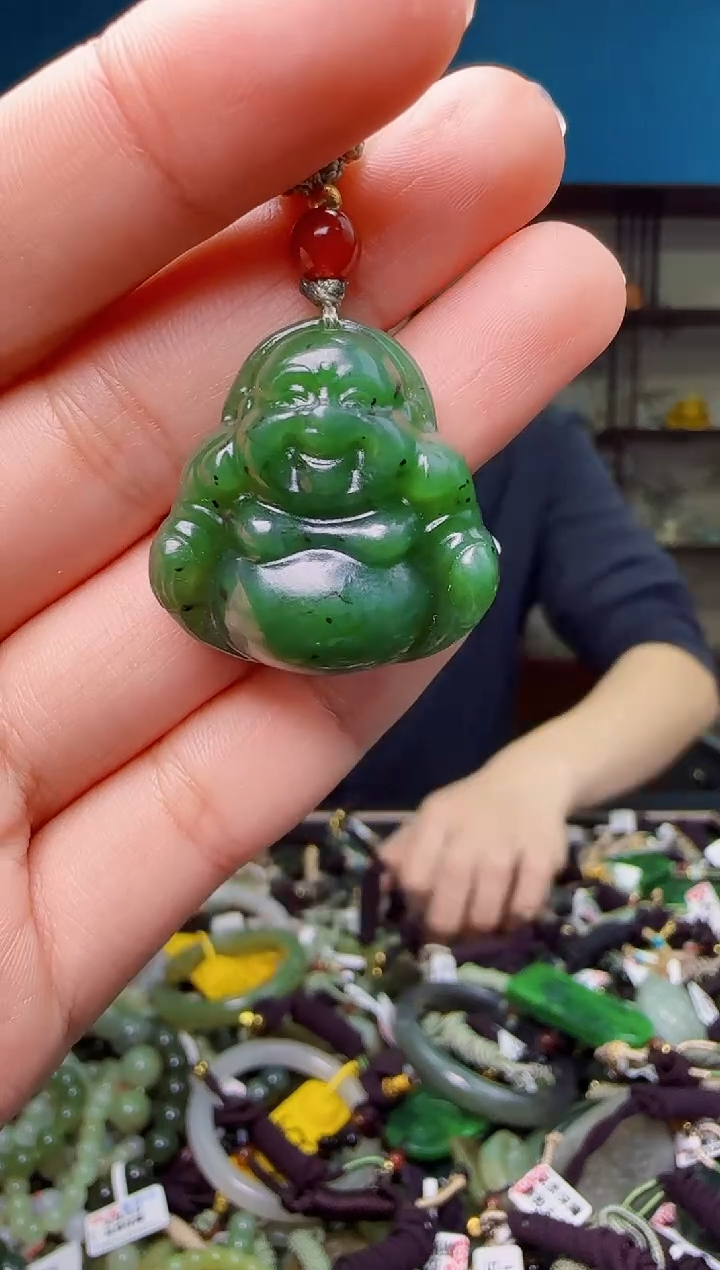 颈饰未镶嵌和田玉宅*1