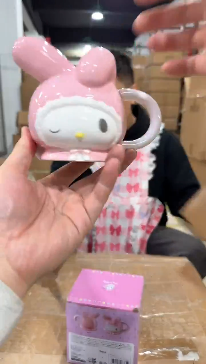 瓷片原盒美乐蒂50周年水杯