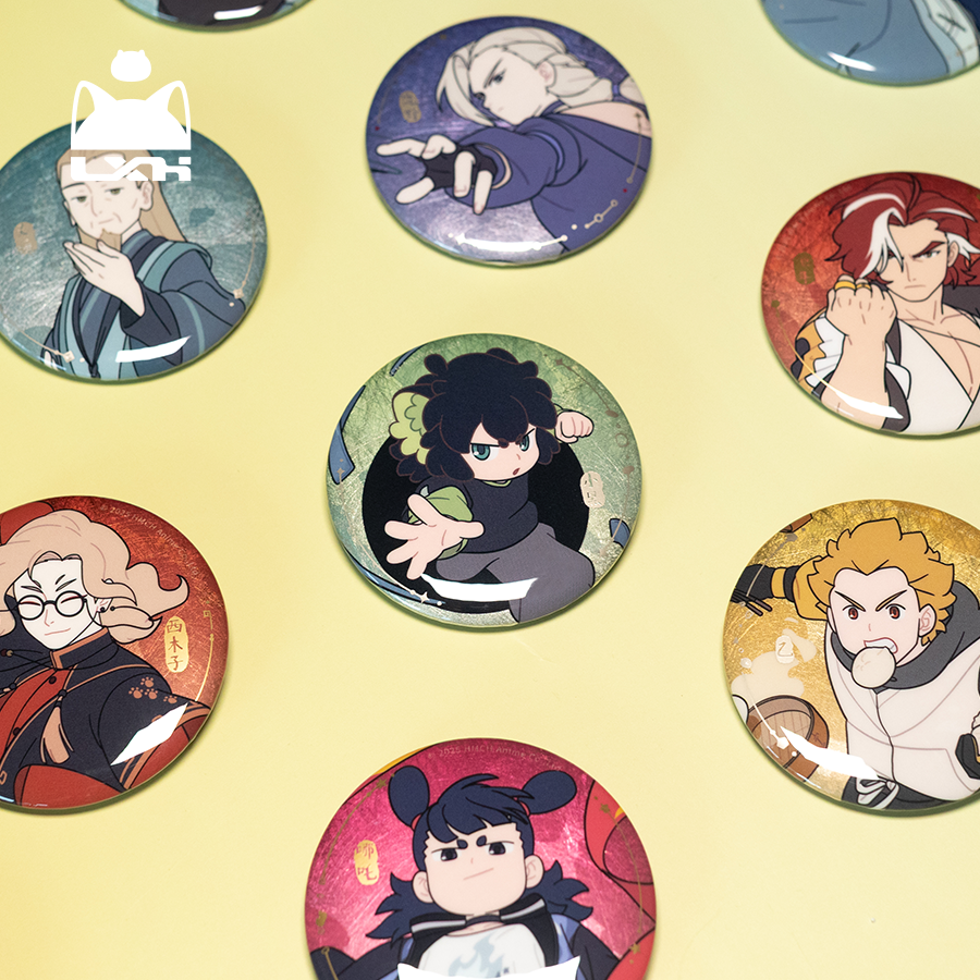 【新品】 罗小黑战记2官方正版周边战斗系列徽章