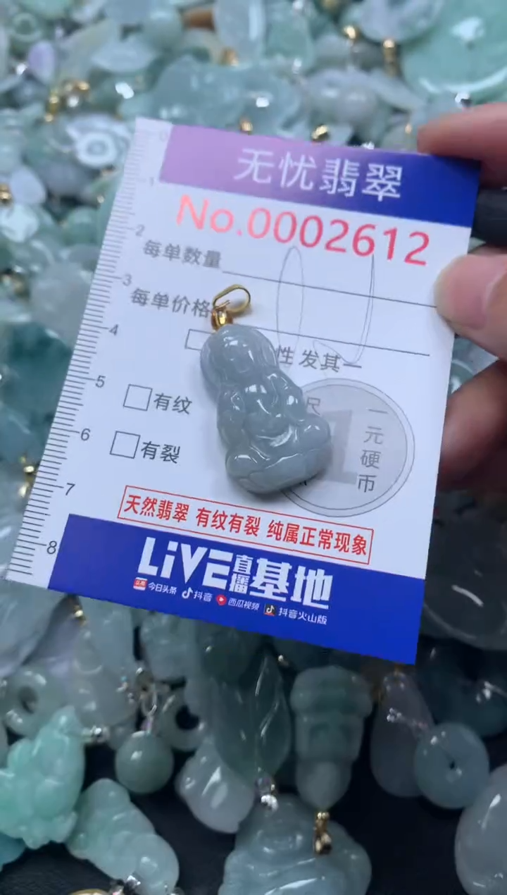 颈饰未镶嵌翡翠2612