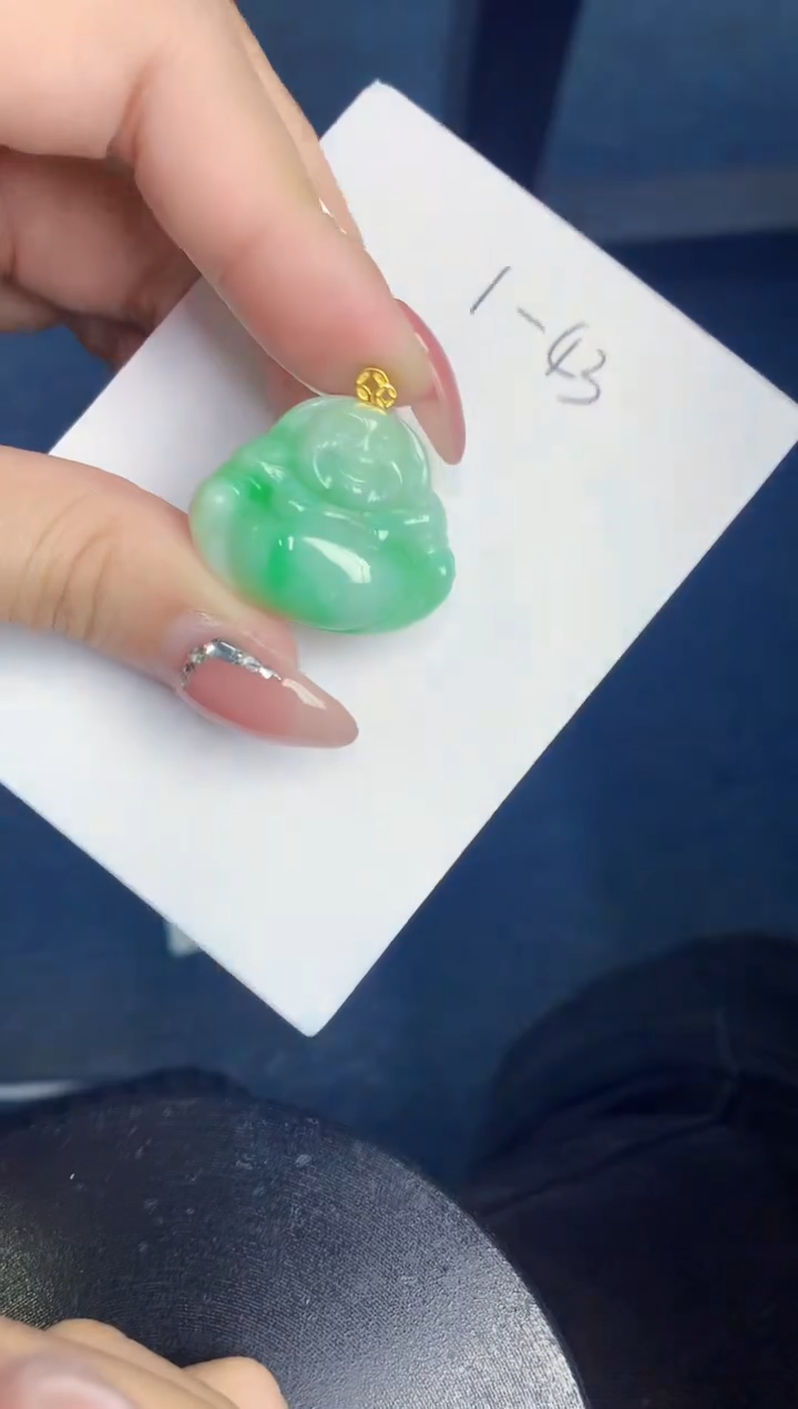 【闪购商品】翡翠颈饰18K金镶嵌000000000