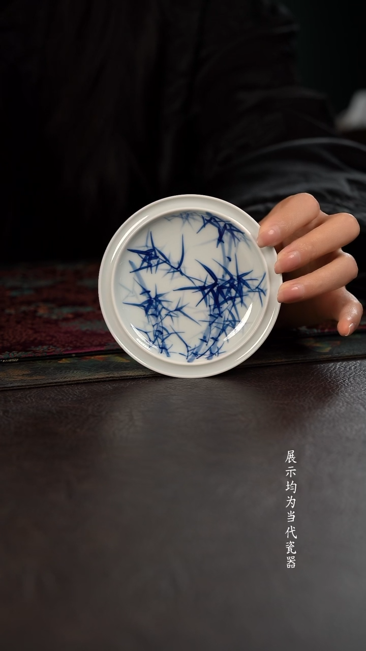 厚力煊竹影小杯垫 随机