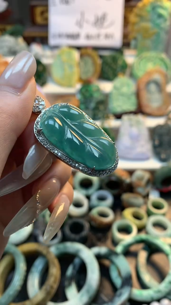 吊坠(不含链)未镶嵌翡翠天然翡翠A货20