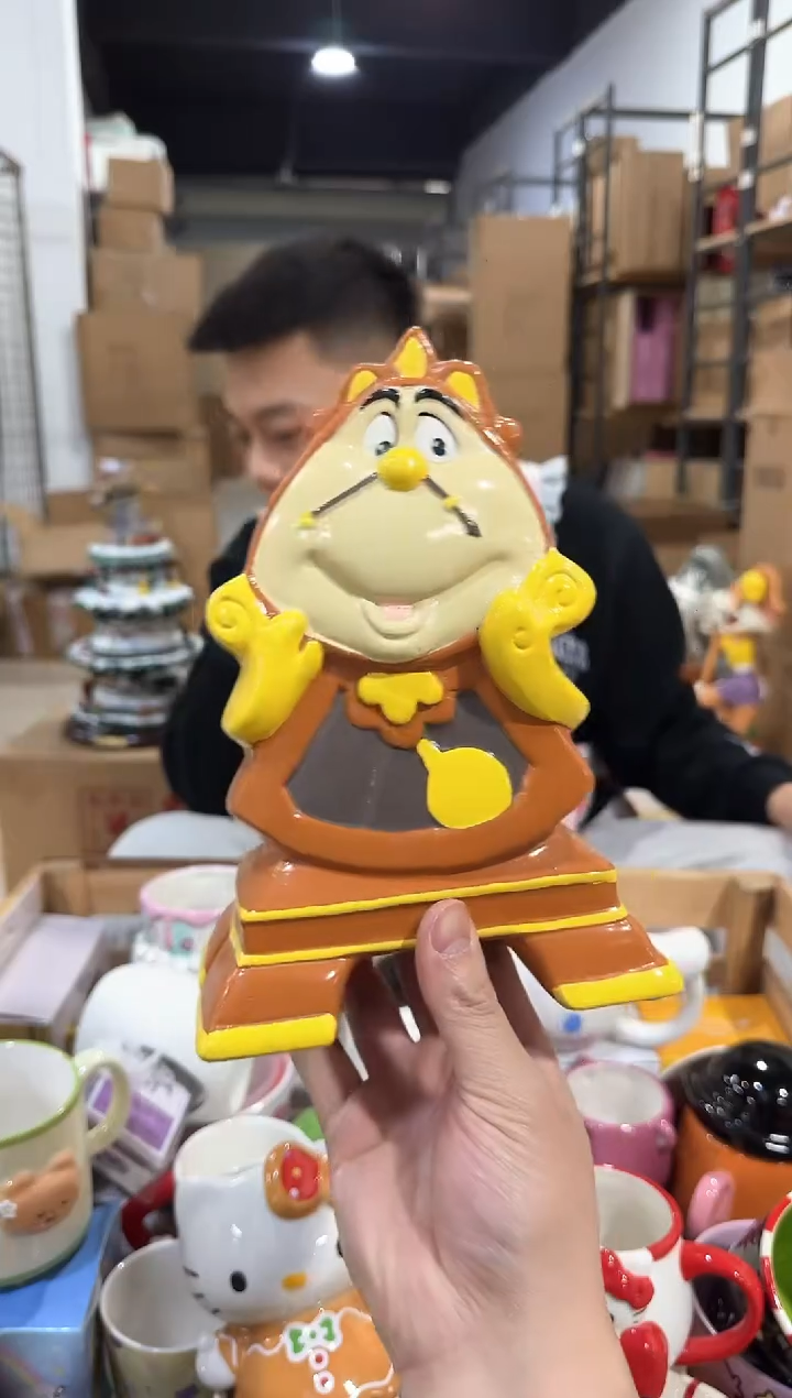 瓷片葛士华钱罐 