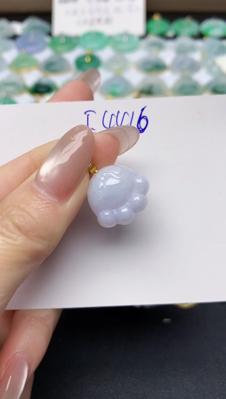 颈饰未镶嵌翡翠天然缅甸A货翡翠百元以上9元证书费自理