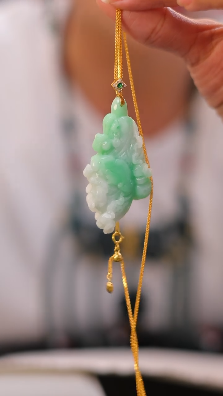 【闪购商品】翡翠颈饰未镶嵌基地发货，一物一拍。