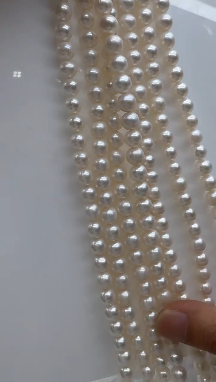 【闪购商品】淡水珍珠颈饰银S925镶嵌多样性发其一