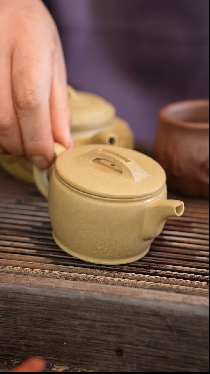 茶壶紫砂150cc 宽口 