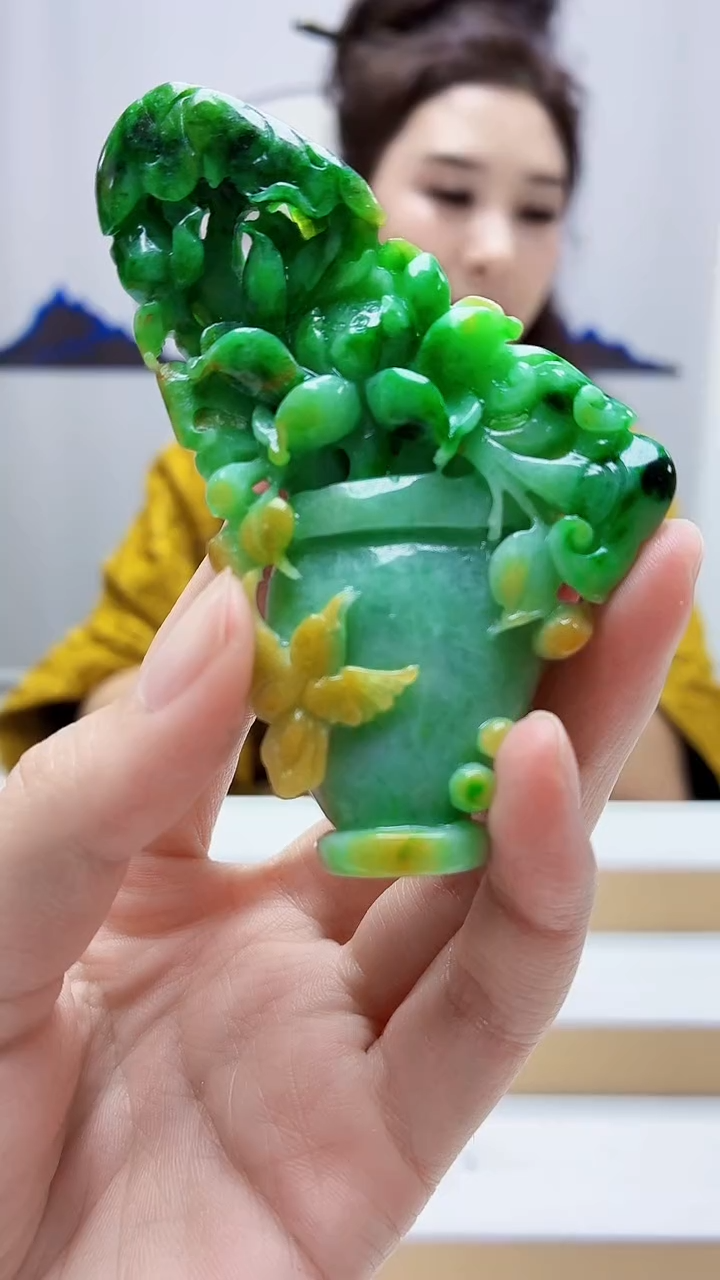 未镶嵌定制翡翠4829zm-毛货挂件72