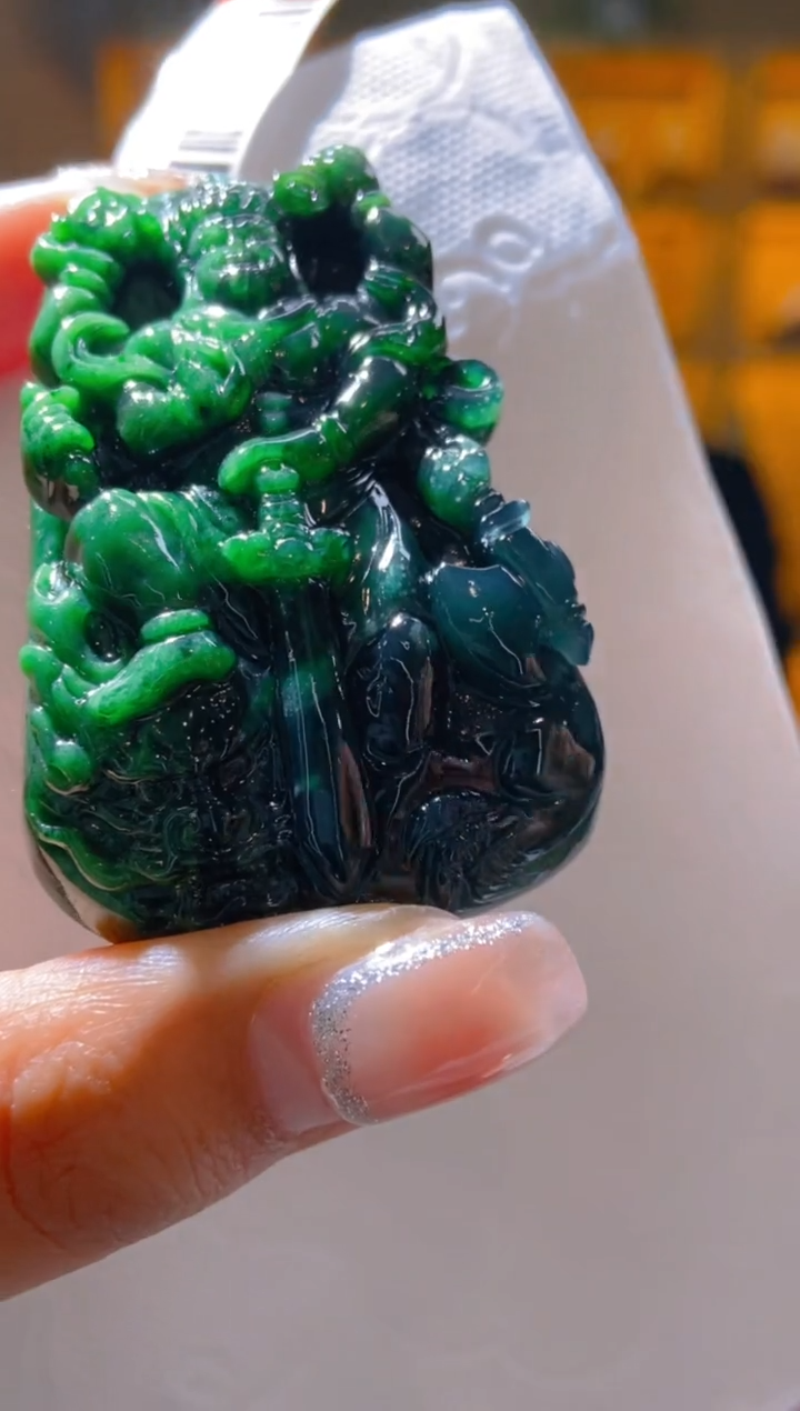 【闪购商品】定制翡翠未镶嵌闪购毛货链接SK084