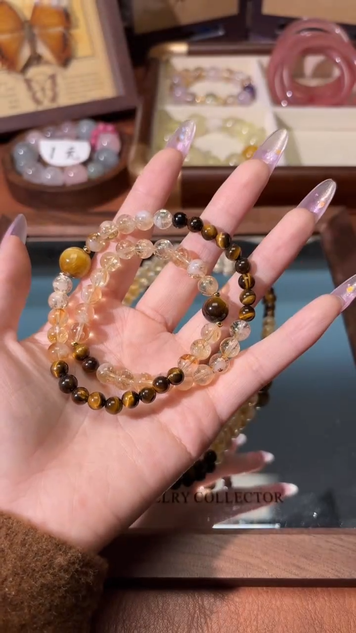 未镶嵌手串水晶1