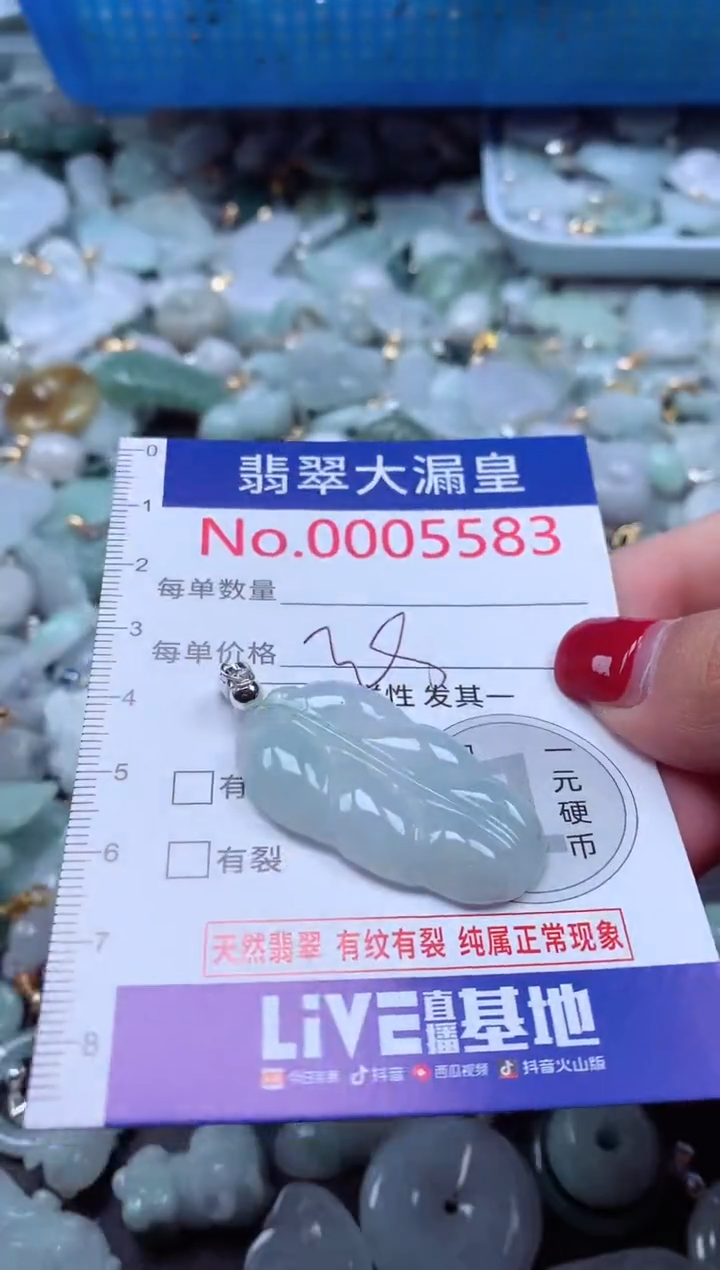 颈饰未镶嵌翡翠5583