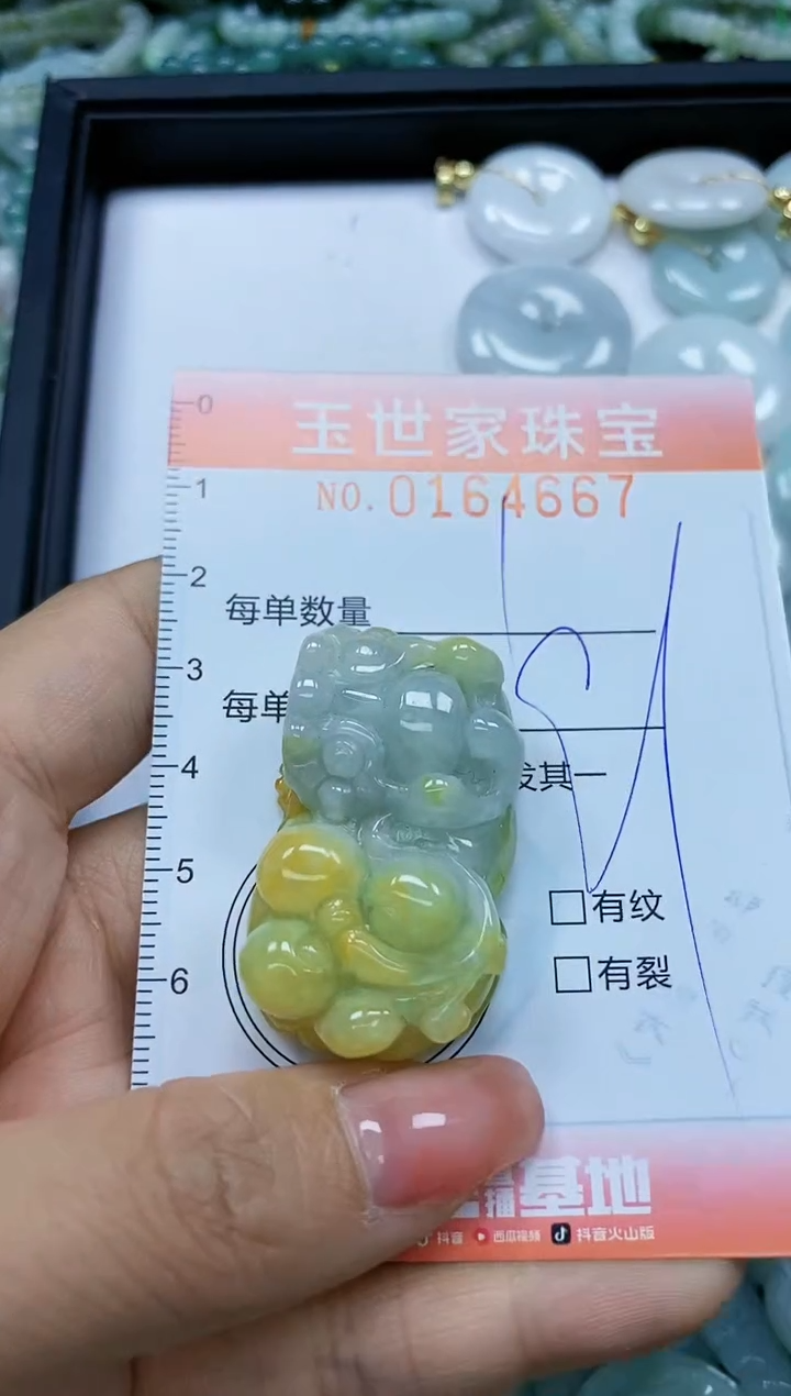 【闪购商品】翡翠颈饰未镶嵌闪购0164667